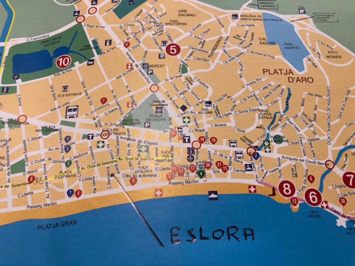 Vila Eslora - Playa De Aro Platja d'Aro Exteriér fotografie